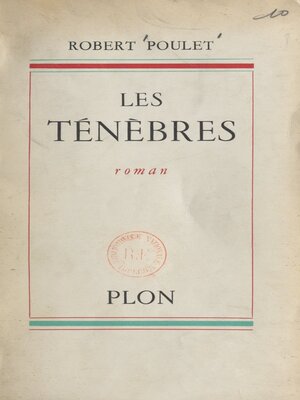 cover image of Les ténèbres